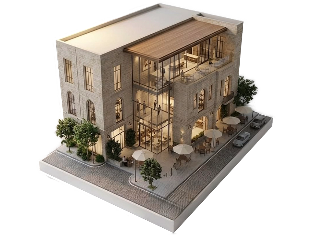 Commercial Architecture by Minayil Builders Kerala India