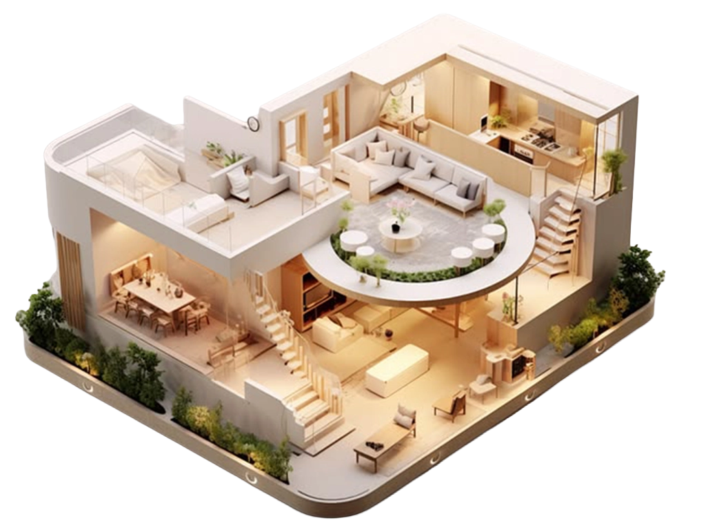 Home Interiors by Minayil Builders Kerala