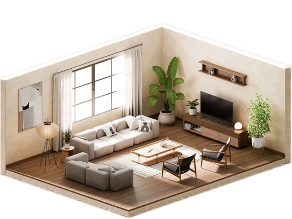 Interiors by Minayil Builders Kerala