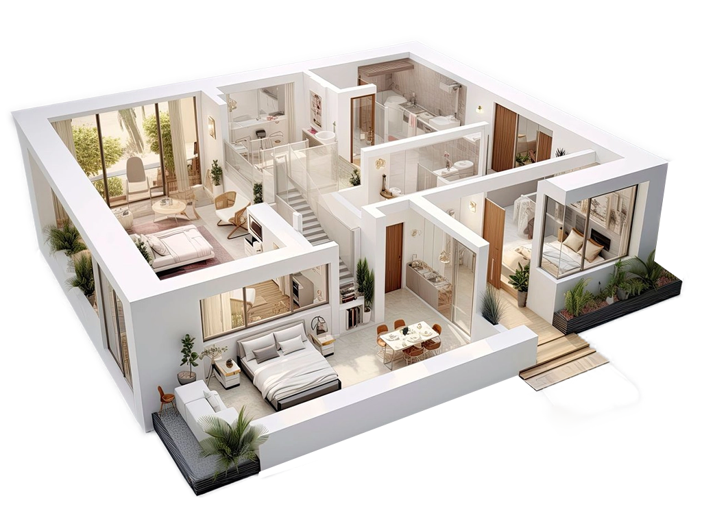 Layout Planning by Minayil Builders Kerala India